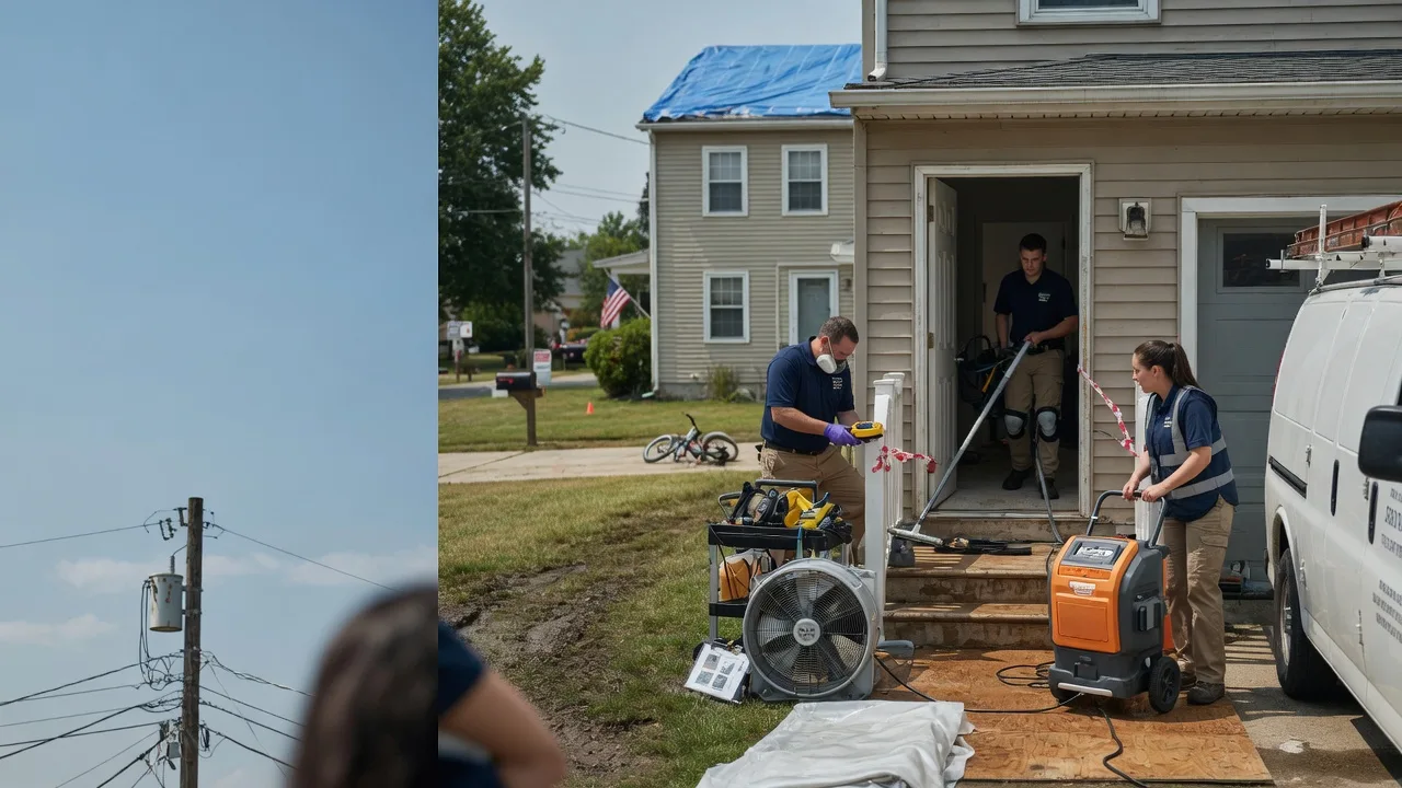 Water Damage Repair in Vienna, OH near me